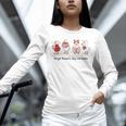 Goose Forget Flowers Buy Me Books Unisex Long Sleeve T-Shirt