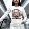 Groundhog Day Librarian Book Lover Reader Library Unisex Long Sleeve T-Shirt