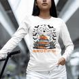 Haunted By My TBR Boo Halloween Book Lover Librarian Unisex Long Sleeve T-Shirt