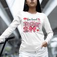 HUGvyn One Loved Teacher Valentine Book Heart Reading Bow Unisex Long Sleeve T-Shirt HUGvyn One Loved Teacher Valentine Book Heart Reading Bow Unisex Long Sleeve T-Shirt