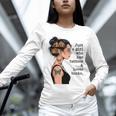Just a Girl Who Has Tattoos And Love Books Tattooed Inked Unisex Long Sleeve T-Shirt