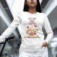 Just One More Chapter Book Lovers Floral Unisex Long Sleeve T-Shirt