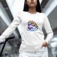 Just One More Chapter Bookish Book Unicorn Reading Book Unisex Long Sleeve T-Shirt