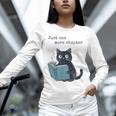 Just One More Chapter Bookworm Cat Book Lover Unisex Long Sleeve T-Shirt Just One More Chapter Bookworm Cat Book Lover Unisex Long Sleeve T-Shirt