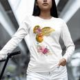 And Into The Library She Goes Book Lover Reading Bookworm Unisex Long Sleeve T-Shirt