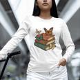 Life Is Better With Butterflies And Books Cute Butterfly Unisex Long Sleeve T-Shirt