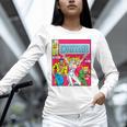Marvel Universe Classic Dazzler Vintage Comic Book Cover Unisex Long Sleeve T-Shirt