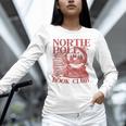North Pole Book Club Christmas Unisex Long Sleeve T-Shirt North Pole Book Club Christmas Unisex Long Sleeve T-Shirt