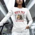 North Pole Book Club Hot Cocoa Bookworm Christmas Xmas Unisex Long Sleeve T-Shirt North Pole Book Club Hot Cocoa Bookworm Christmas Xmas Unisex Long Sleeve T-Shirt