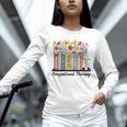 Occupational Therapy Wildflower Book OT Therapist Assistant Unisex Long Sleeve T-Shirt Occupational Therapy Wildflower Book OT Therapist Assistant Unisex Long Sleeve T-Shirt