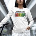 Powered By Books Bookworm Librarian Reading Unisex Long Sleeve T-Shirt