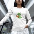Professional Bookworm Reading Lover Cute Worm Glasses Book Unisex Long Sleeve T-Shirt