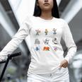 Read Book Characters I Can Do Hard Things Back To School Unisex Long Sleeve T-Shirt Read Book Characters I Can Do Hard Things Back To School Unisex Long Sleeve T-Shirt