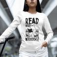 Read More Books Ghost Halloween Reading Teacher Literacy Unisex Long Sleeve T-Shirt Read More Books Ghost Halloween Reading Teacher Literacy Unisex Long Sleeve T-Shirt