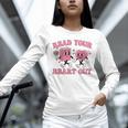 Read You Heart Out Reading Teacher Valentines Day Book Lover Unisex Long Sleeve T-Shirt