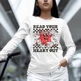 Read Your Heart Out Teacher Valentines Book Lover Unisex Long Sleeve T-Shirt Read Your Heart Out Teacher Valentines Book Lover Unisex Long Sleeve T-Shirt