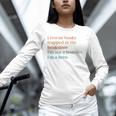I Rescue Books Trapped In The Bookstore I'm Not A Hoarder Unisex Long Sleeve T-Shirt I Rescue Books Trapped In The Bookstore I'm Not A Hoarder Unisex Long Sleeve T-Shirt