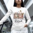 Retired 2025 A New Chapter Begins Retirement Teacher Book Unisex Long Sleeve T-Shirt
