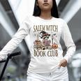 Salem Witch Book Club Raccoon Reading Unisex Long Sleeve T-Shirt Salem Witch Book Club Raccoon Reading Unisex Long Sleeve T-Shirt