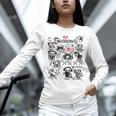 Skelanimals I Bite Vintage Retro Dead Pet Textbook Collage Unisex Long Sleeve T-Shirt