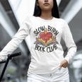 Slow Burn Book Club Romantasy Trope Smut Dark Romance Reader Unisex Long Sleeve T-Shirt