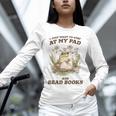 Stay At My Pad And Read Books Frog Introvert Reading Unisex Long Sleeve T-Shirt Stay At My Pad And Read Books Frog Introvert Reading Unisex Long Sleeve T-Shirt