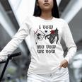I Vow You Vow We Vow Merch Dark Romance Smutty Book Smutt Unisex Long Sleeve T-Shirt