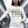 I Will Read Books Everywhere Across America Child Readers Unisex Long Sleeve T-Shirt I Will Read Books Everywhere Across America Child Readers Unisex Long Sleeve T-Shirt