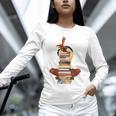 Woman And Books Stack Afro Girl Book Lover Premium Tri-Blend Unisex Long Sleeve T-Shirt Woman And Books Stack Afro Girl Book Lover Premium Tri-Blend Unisex Long Sleeve T-Shirt