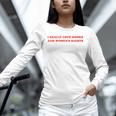 Women's I Really Love Books And Women's Rights Feminist Girls Women Unisex Long Sleeve T-Shirt
