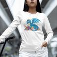 In A World Full Of Bookworms Be A Book Dragon Unisex Long Sleeve T-Shirt In A World Full Of Bookworms Be A Book Dragon Unisex Long Sleeve T-Shirt