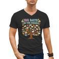 100 Days Of School 100 Days In The Books English Teacher Men's V-Neck T-Shirt 100 Days Of School 100 Days In The Books English Teacher Men's V-Neck T-Shirt