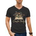 1995 Chapter Thirty 30th Birthday Wildflower Book 30 Yrs Old Men's V-Neck T-Shirt 1995 Chapter Thirty 30th Birthday Wildflower Book 30 Yrs Old Men's V-Neck T-Shirt