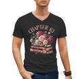 63rd Birthday Chapter 63 Birthday Shirt Women Book Lover Men's V-Neck T-Shirt