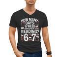 67 For Reading With Books Men's V-Neck T-Shirt 67 For Reading With Books Men's V-Neck T-Shirt