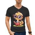 Adorable Book Lover Ostrich With Reading Glasses Cute Men's V-Neck T-Shirt Adorable Book Lover Ostrich With Reading Glasses Cute Men's V-Neck T-Shirt