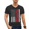 America Flag Read Book Reading Librarian Men Women Kids Men's V-Neck T-Shirt