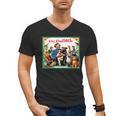 Animal Doctor & Communicator Dr Dolittle Children's Book Cover Men's V-Neck T-Shirt Animal Doctor & Communicator Dr Dolittle Children's Book Cover Men's V-Neck T-Shirt