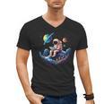 Astronaut Reading Book In Space Books Lover Bookworm Men's V-Neck T-Shirt Astronaut Reading Book In Space Books Lover Bookworm Men's V-Neck T-Shirt