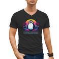Awkward But Loyal Penguin Synthwave Vapowave Introvert Men's V-Neck T-Shirt Awkward But Loyal Penguin Synthwave Vapowave Introvert Men's V-Neck T-Shirt