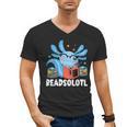 Axolotl Read Book Kawaii Reading Books For Men Women Men's V-Neck T-Shirt