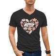 Big Book And Fall Heart Men's V-Neck T-Shirt