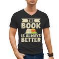 The Book Is Always Better Thriller Men's V-Neck T-Shirt The Book Is Always Better Thriller Men's V-Neck T-Shirt