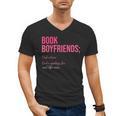 Book Boyfriends Definition Men's V-Neck T-Shirt Book Boyfriends Definition Men's V-Neck T-Shirt