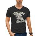 Book Dinosaur Bookworm T-Rex Dino Reading Books Book Men's V-Neck T-Shirt