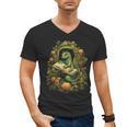 Book Dragon Reading Books Bookworm Fantasy Men's V-Neck T-Shirt