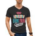 Book Fair Queen Men's V-Neck T-Shirt Book Fair Queen Men's V-Neck T-Shirt