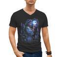 Book Fantasy Art Beautiful Elf Princess Fairy Men's V-Neck T-Shirt Book Fantasy Art Beautiful Elf Princess Fairy Men's V-Neck T-Shirt