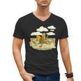Book Frog Toad Vintage Book Frog Book Frog Reading Book Men's V-Neck T-Shirt
