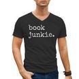 Book Junkie Reading Shirts Men's V-Neck T-Shirt Book Junkie Reading Shirts Men's V-Neck T-Shirt